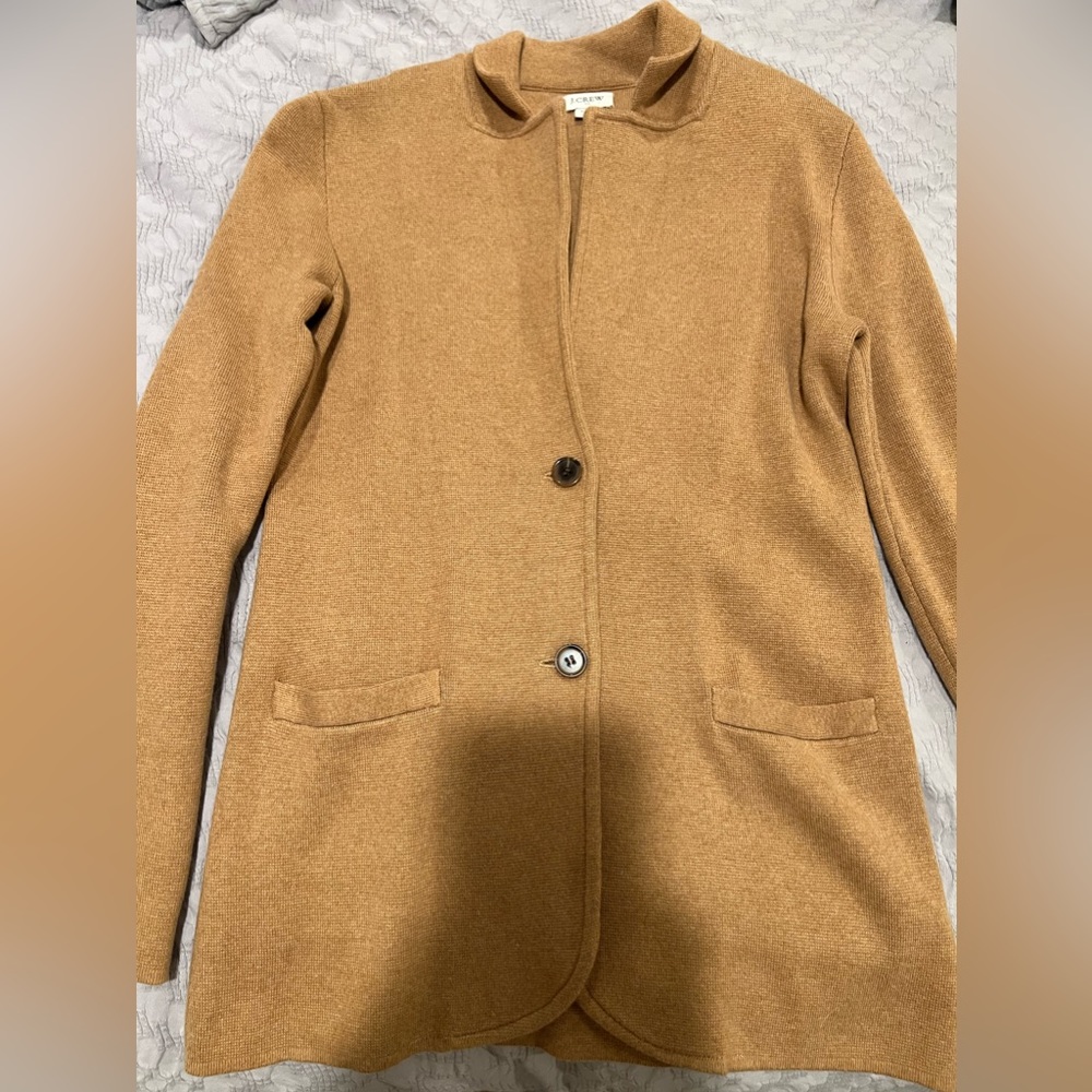 J-Crew Sweater Blazer